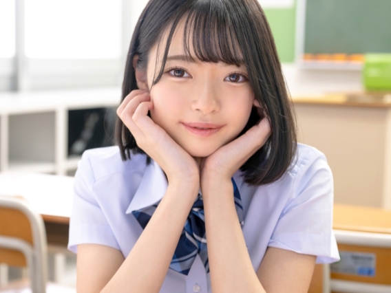 【制服美少女と甘酸っぱい青春セックス】『気持ちいい…』めちゃかわな美少女が制服姿で細身ボディを絡ませ、甘酸っぱいアオハルセックスを満喫!濃厚なキスと激ピストンで感じまくる♡