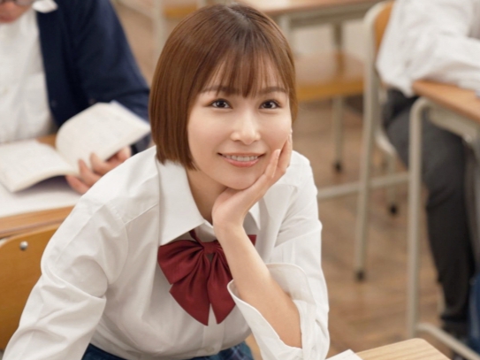 【ドS制服JKの逆夜這い】『まだイッちゃダメよ♡』小悪魔美少女が先生のチンコを徹底管理！ビンビンに勃起したチンコを弄ばれ、我慢の限界で大爆発！制服姿がたまらない！